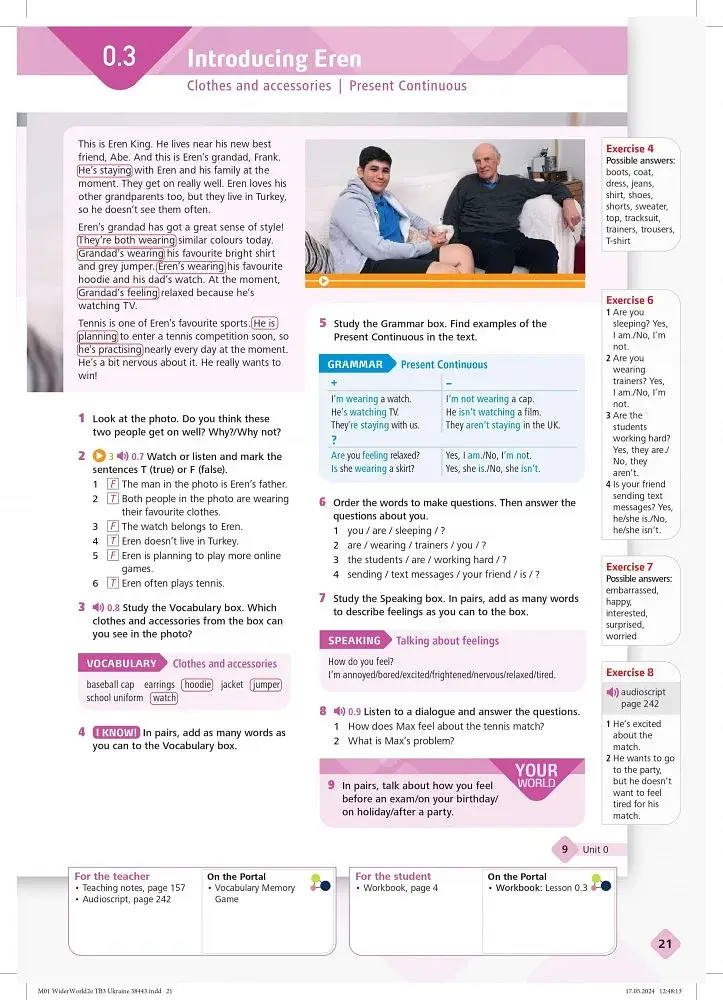 Wider World 2nd Edition for Ukraine 3 Teacher's Book + Teacher's Portal Access Code - фото 5
