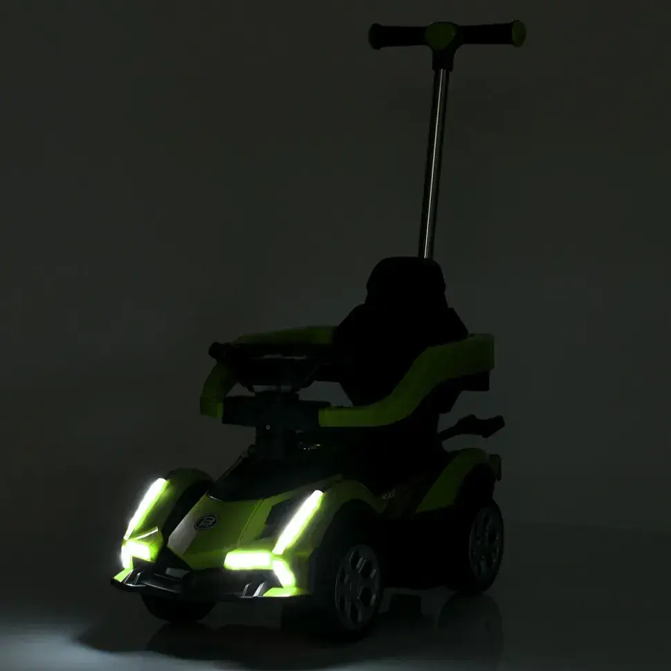 Дитяча машинка-толокар 3 в 1 Bambi Racer M 5781EBLR-5 до 23 кг - фото 7