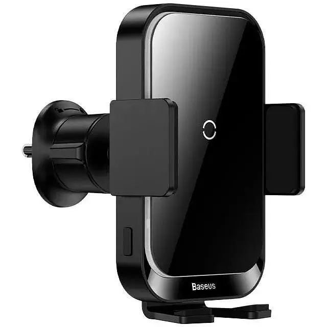 Держатель Baseus Halo Electric Wireless Charging Car Mount с беспроводной зарядкой 15 W (SUDD000001) - фото 5