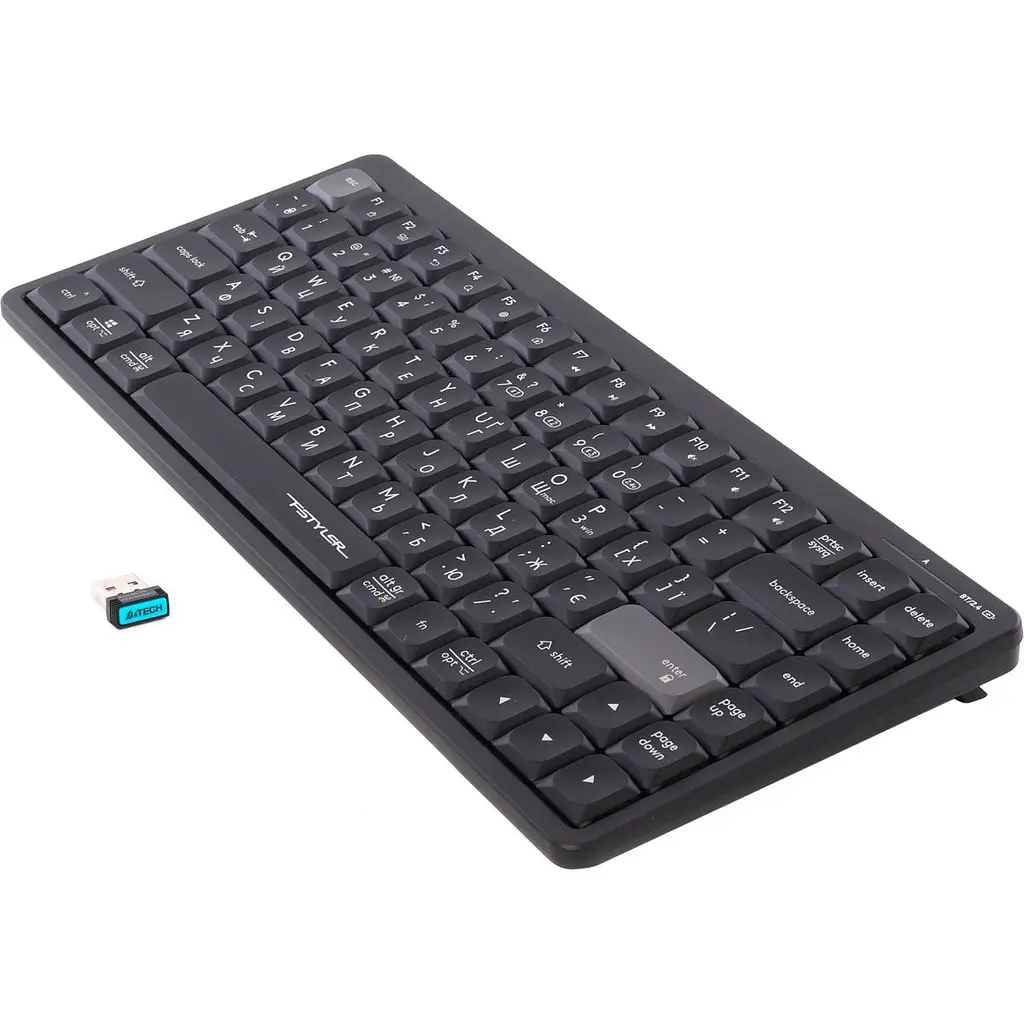 Клавіатура A4Tech Fstyler FBX53C Black [135494] - фото 4