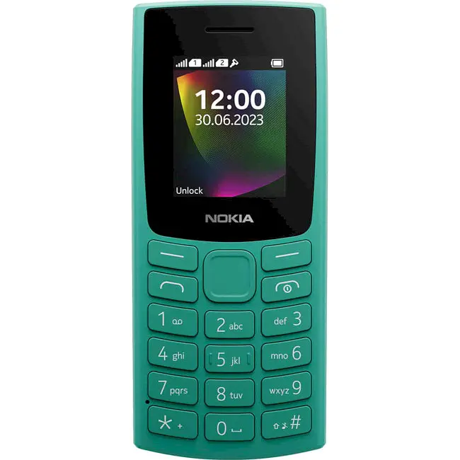 Мобильный телефон Nokia 106 Single Sim 2023 Green (1GF019BPJ1C01) - фото 2