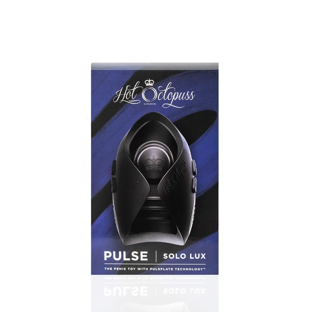 Іграшка для пеніса Hot Octopuss PULSE SOLO LUX, пульсація, використання без рук - фото 10