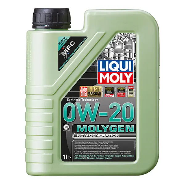 Синтетична моторна олива - Molygen New Generation 0W-20 1л. (21356)