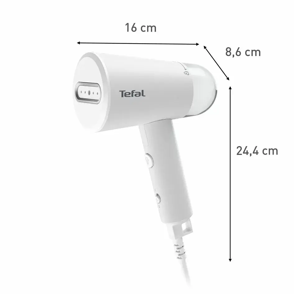 Компактний відпарювач Tefal Origin Travel сірий 1200 Вт (DT1020E1) - фото 9