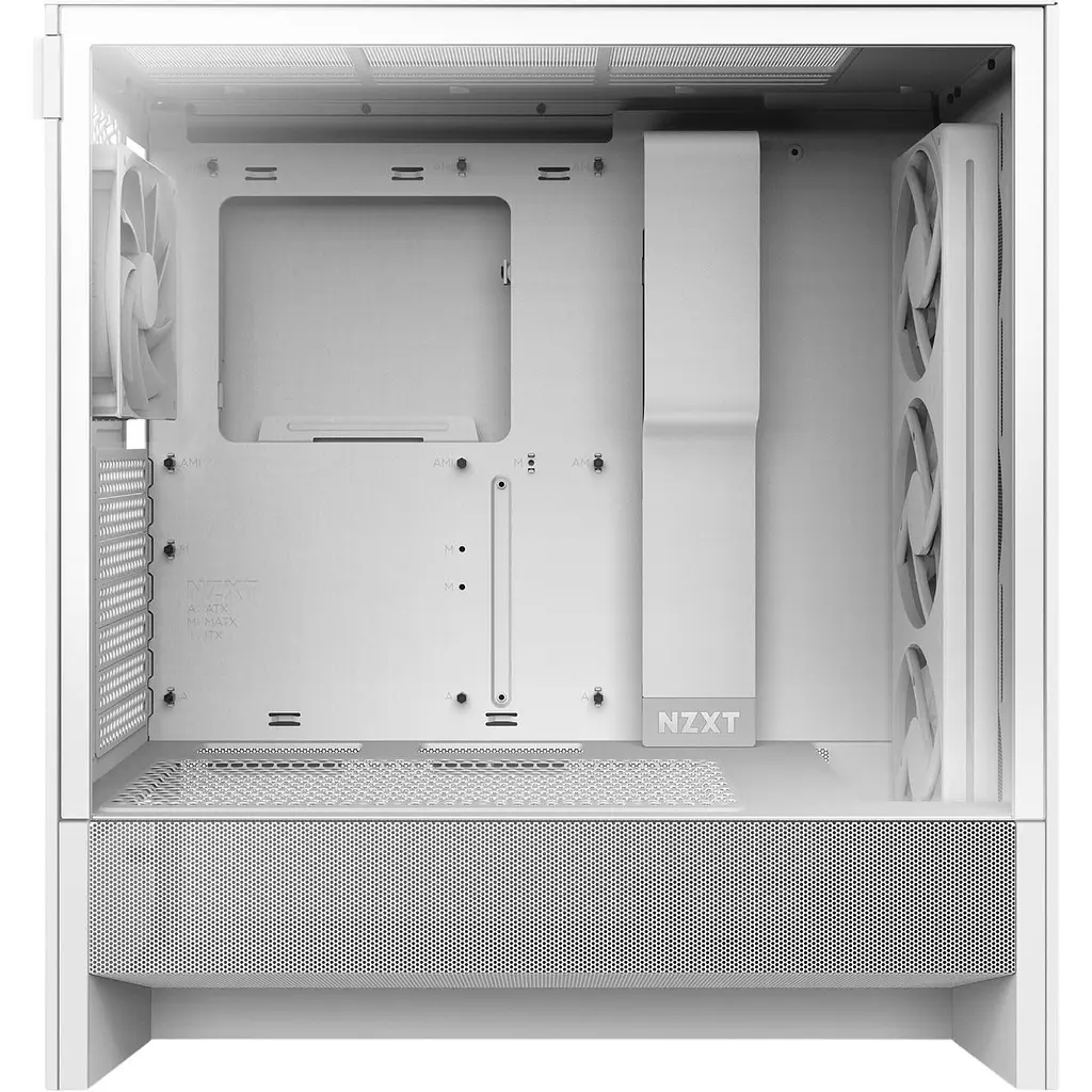 Корпус NZXT H5 Flow RGB White (CC-H52FW-R1) [146837] - фото 6