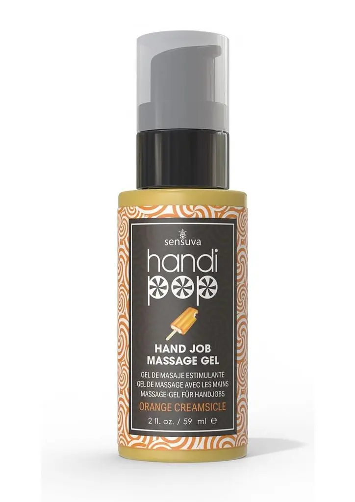 Гель для мануальних та оральних пестощів Sensuva - Handipop Orange Creamsicle, 59 мл
