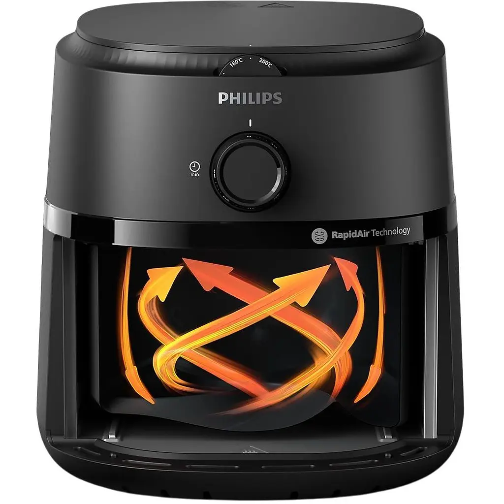 Мультипечь Philips Ovi S черная (NA110/00) - фото 3