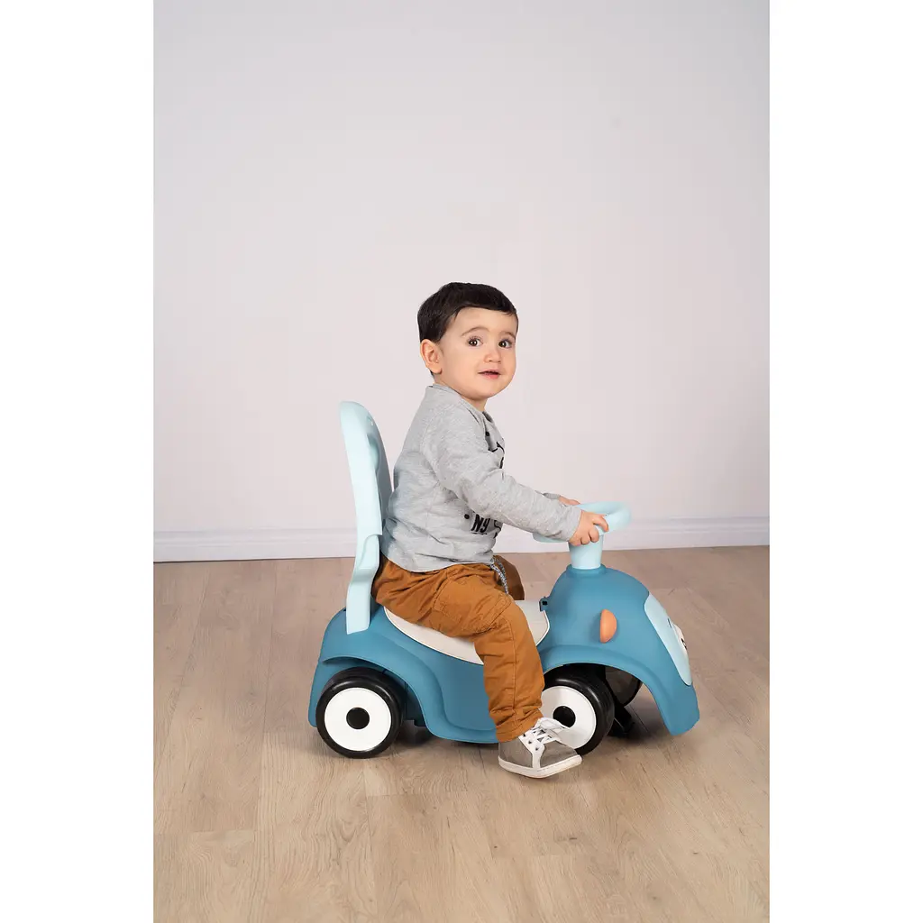 Машина для катання малюка Smoby Toys Маестро 3 в 1 зі звуковим ефектами блакитна (720304) - фото 9
