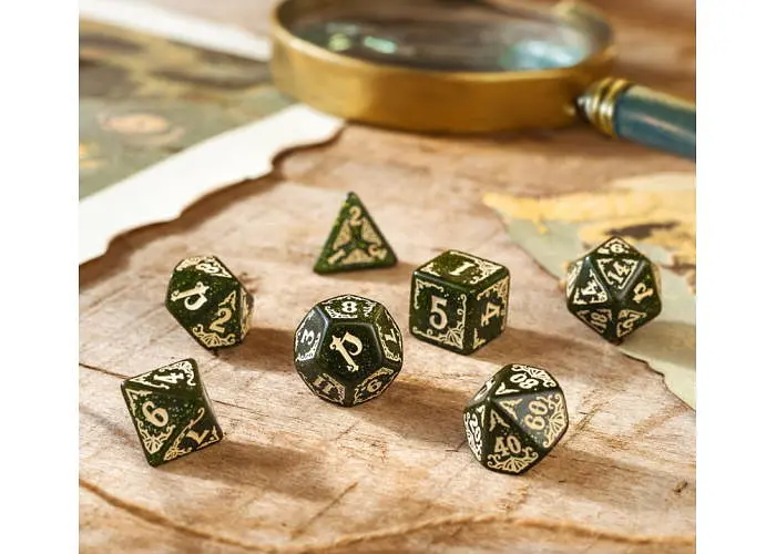 Набор кубиков Pathfinder Dice Set: Arcadia , 7 шт. (SPAT30) - фото 3
