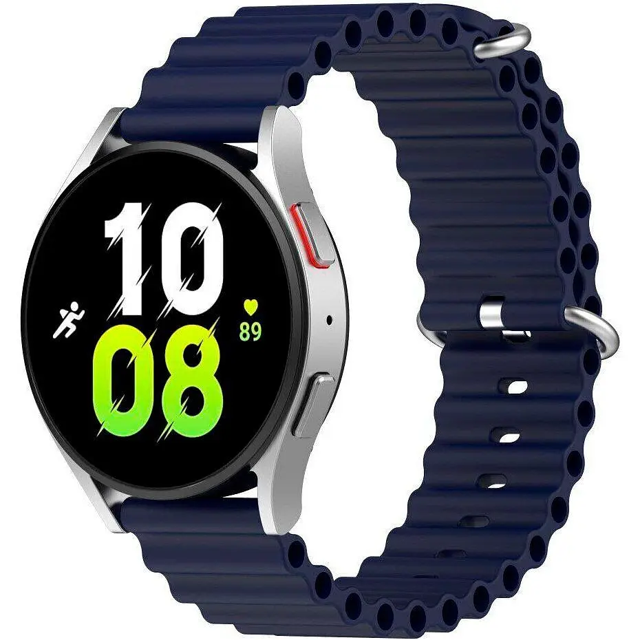 Універсальний ремінець для смарт-годинників Ocean Band 22mm Midnight Blue [84729] - фото 4