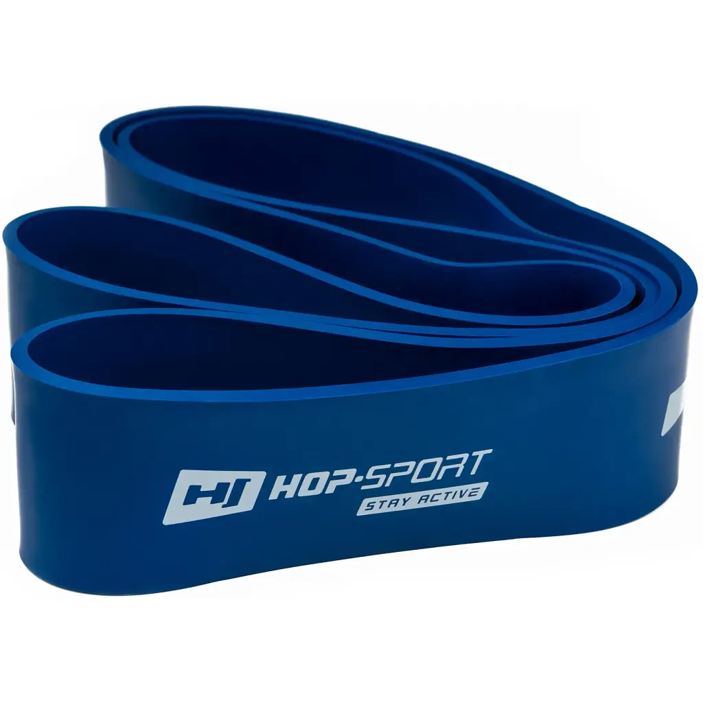 Резинка для фитнеса Hop-Sport 28-80 кг HS-L064RR синяя - фото 5