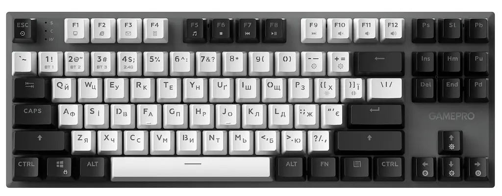 Клавиатура GamePro Genesis Joker Pro (MK124G) 87% Red switches (MK124G Pro) - фото 2