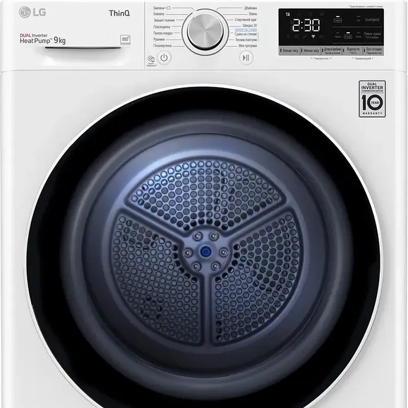 Сушильна машина LG DC90V5V0W - фото 2