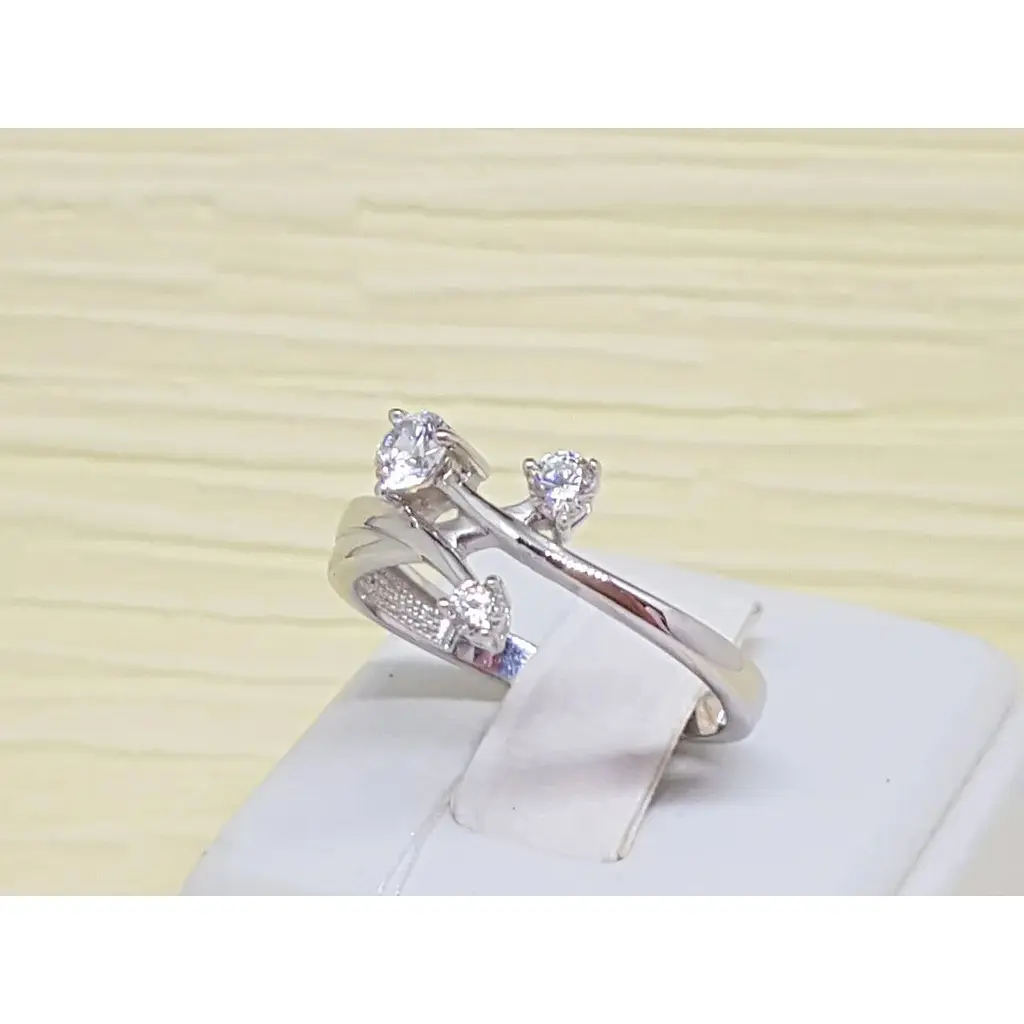 Срібне кільце Лазурит з фіанітами. 19210р 17 - фото 3