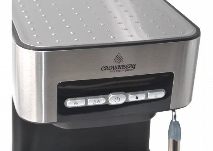 Кавомашина напівавтоматична Crownberg CB 1566 Espresso Coffee Maker 1000 Вт з капучинатором - фото 3