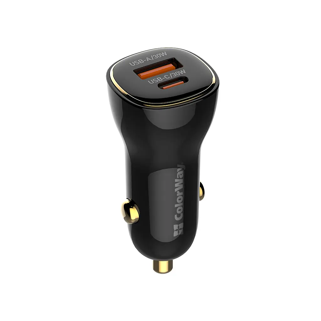 Зарядний пристрій ColorWay Power Delivery PPS USB (USB-A + USB-C) (60 Вт) чорний (CW-CHA046PD-BK) - фото 8