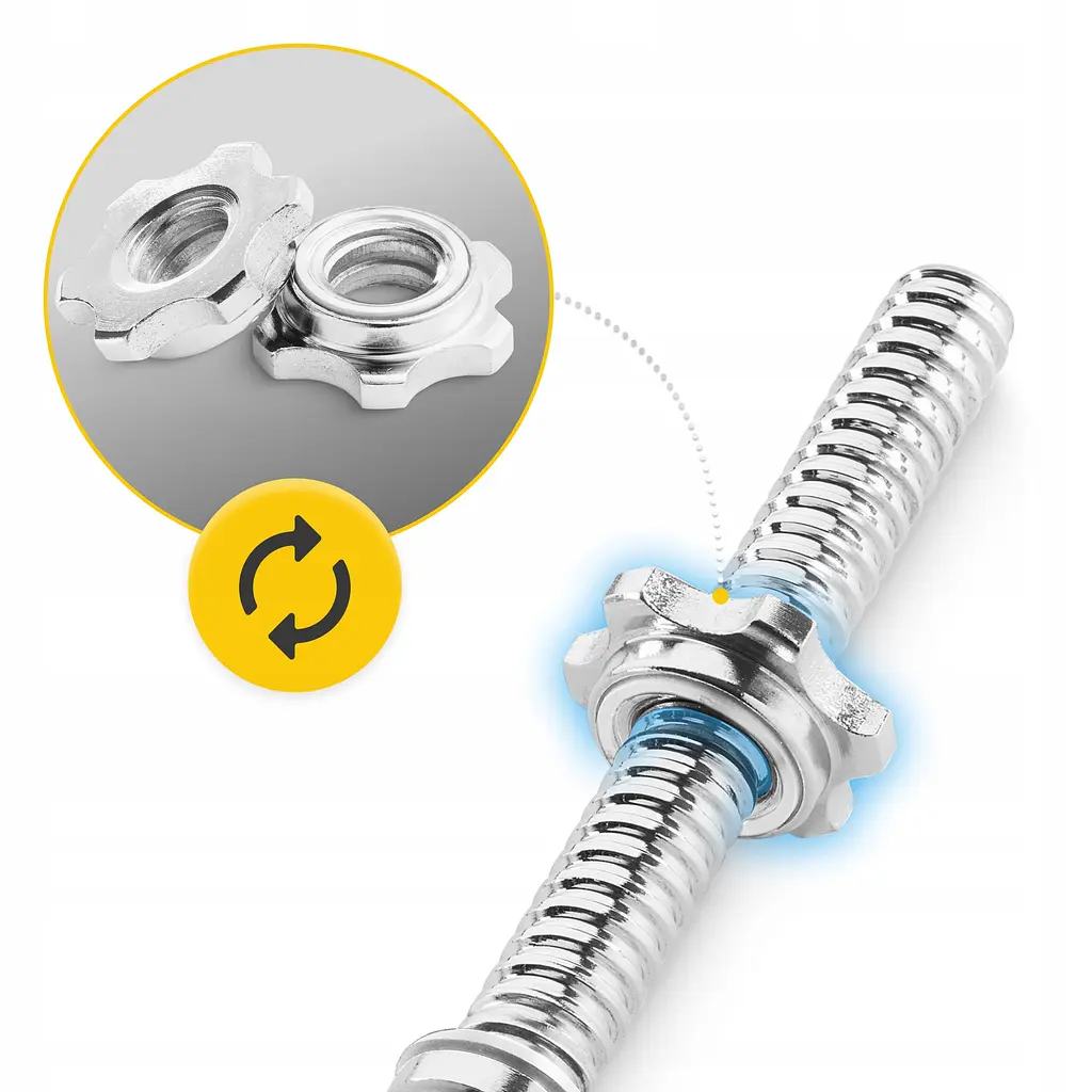 Гриф для штанги прямий 4FIZJO 180 см 25 мм (P-5905973401135) - фото 4