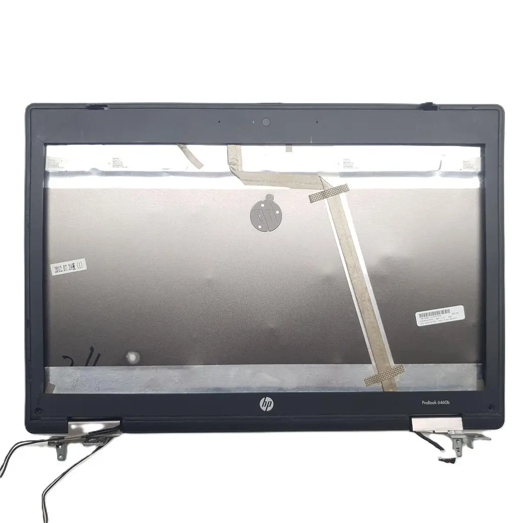 Крышка матрицы с рамкой и петлями для ноутбука HP ProBook 6470b 6460b (6070b0479701) Б/у - фото 2