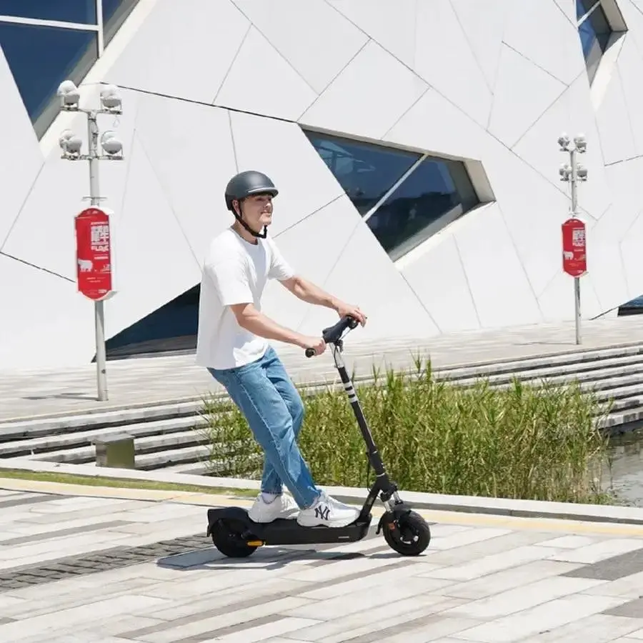 Електросамокат OKAI ES40 складаний 500/1000W 15.6Ah швидкість 25 км/год пробіг до 70 км NFCApp колеса 10" навантаження 120 кг Blue - фото 8