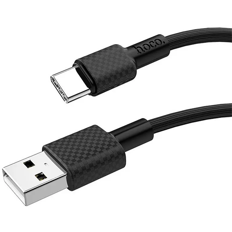 USB Cable Hoco X29 Superior Type-C Black 1m - фото 3