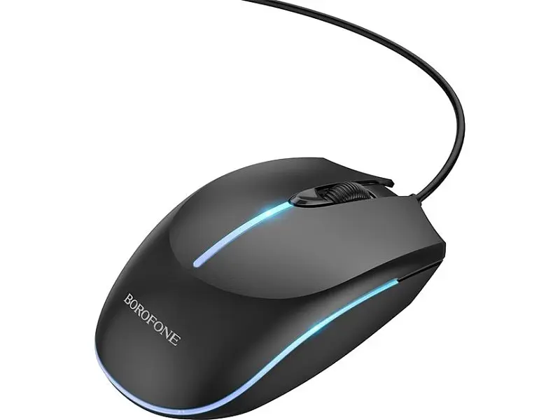 Миша Borofone BG10 Black - фото 2