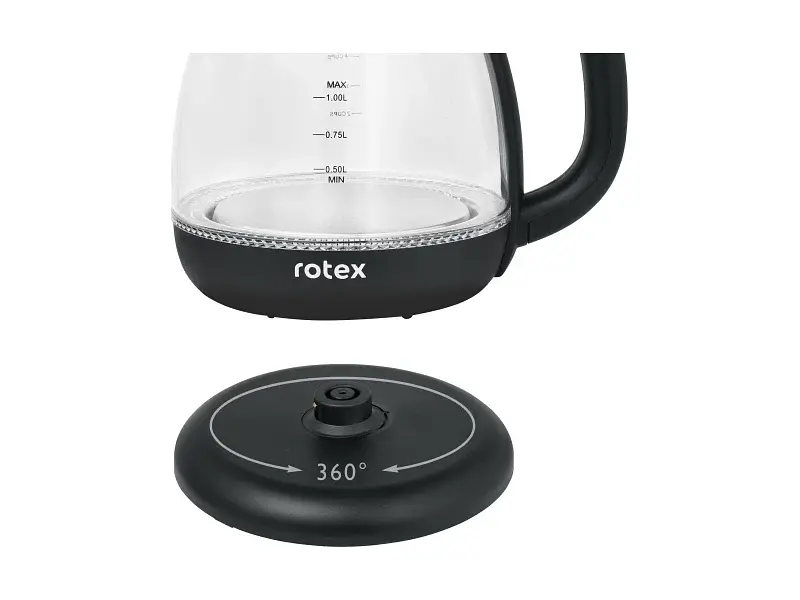 Електрочайник Rotex RKT80-B - фото 6