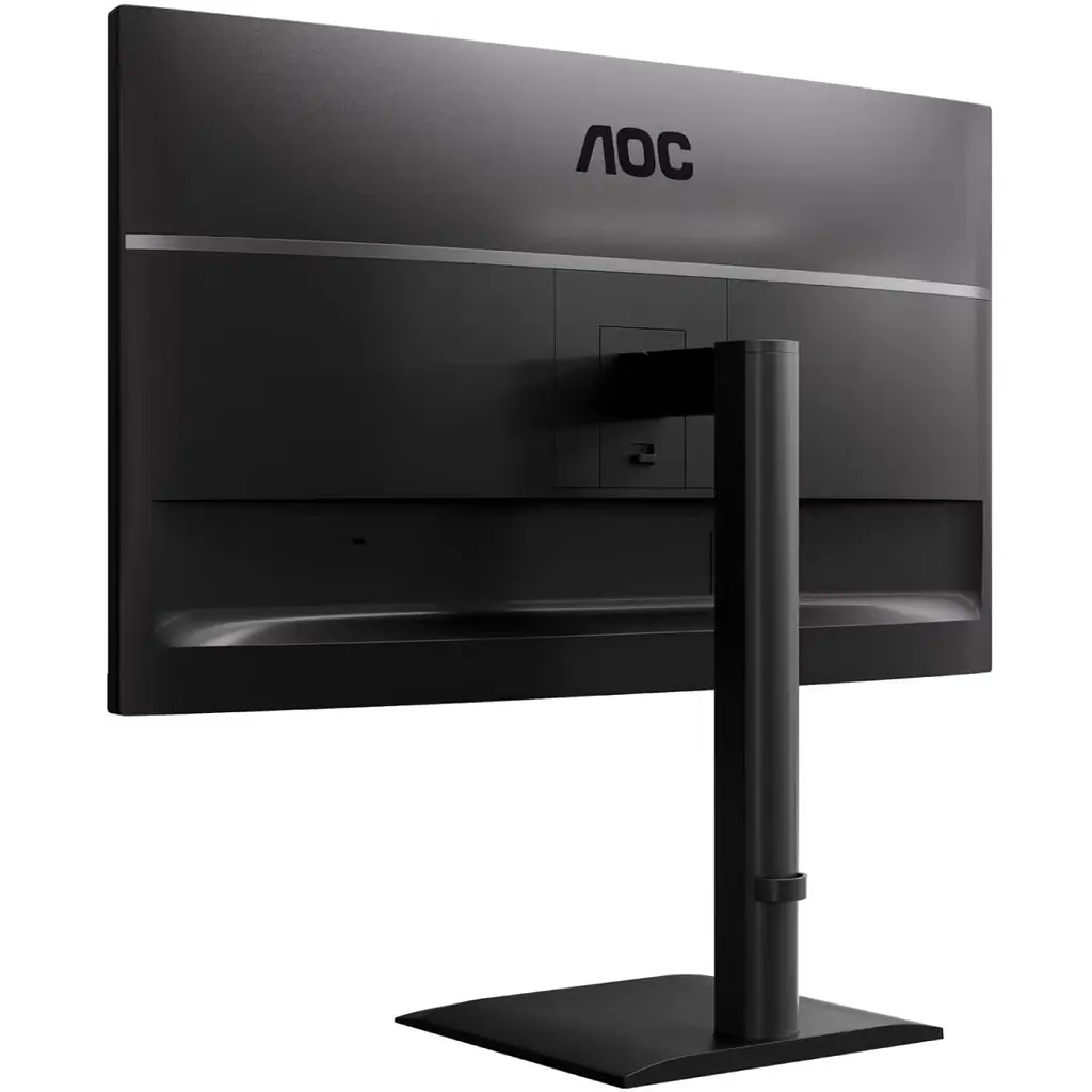 Монітор TFT 27" AOC U27E4CV, 4K UHD, IPS, 2xHDMI, DP, USB-C, RJ-45, USB hub, HAS, Pivot,  кол., чорний (U27E4CV) - фото 5