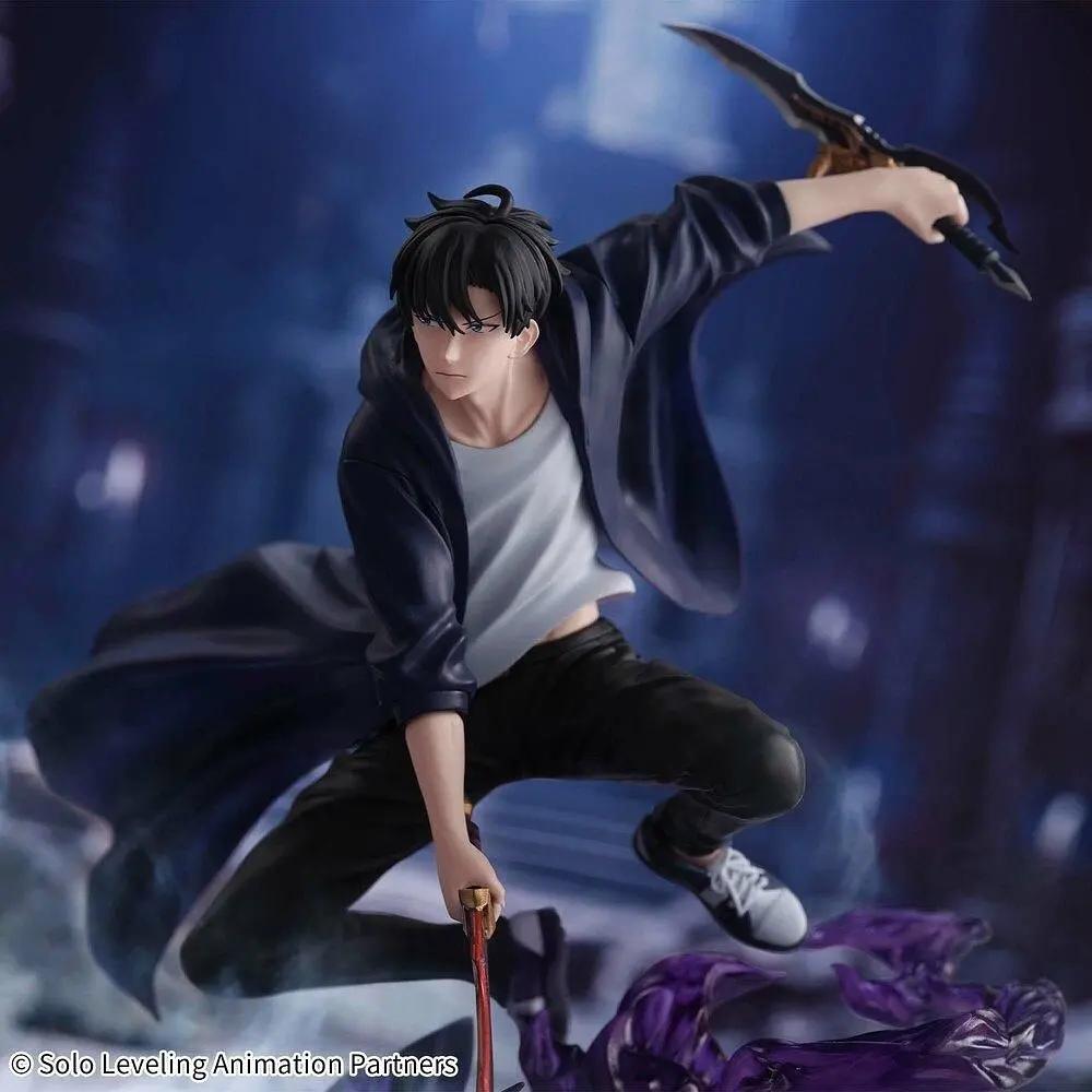Фігурка Bandai Spirits Solo Leveling Jin Woo Sung Підняття рівня поодинці Сон Джин Ву 13 см BS SL JWS 13 - фото 5
