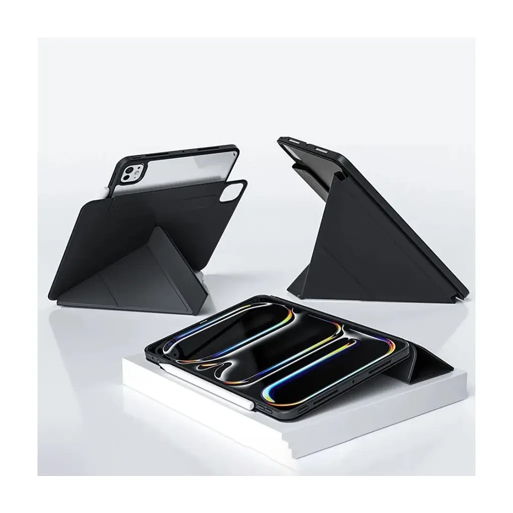 Чохол до планшета BeCover Ultra Slim Origami Flex Apple iPad Pro 11" M4 2024 Black (712977) - фото 6