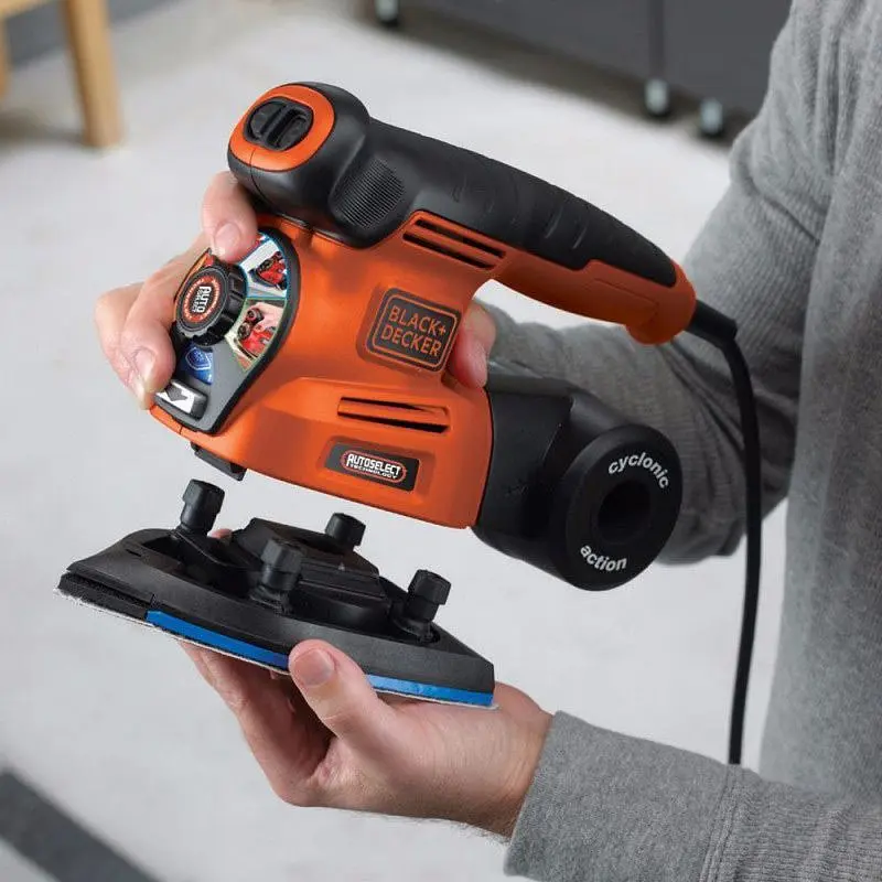 Вібраційна шліфмашина Black+Decker KA280K [119608] - фото 6