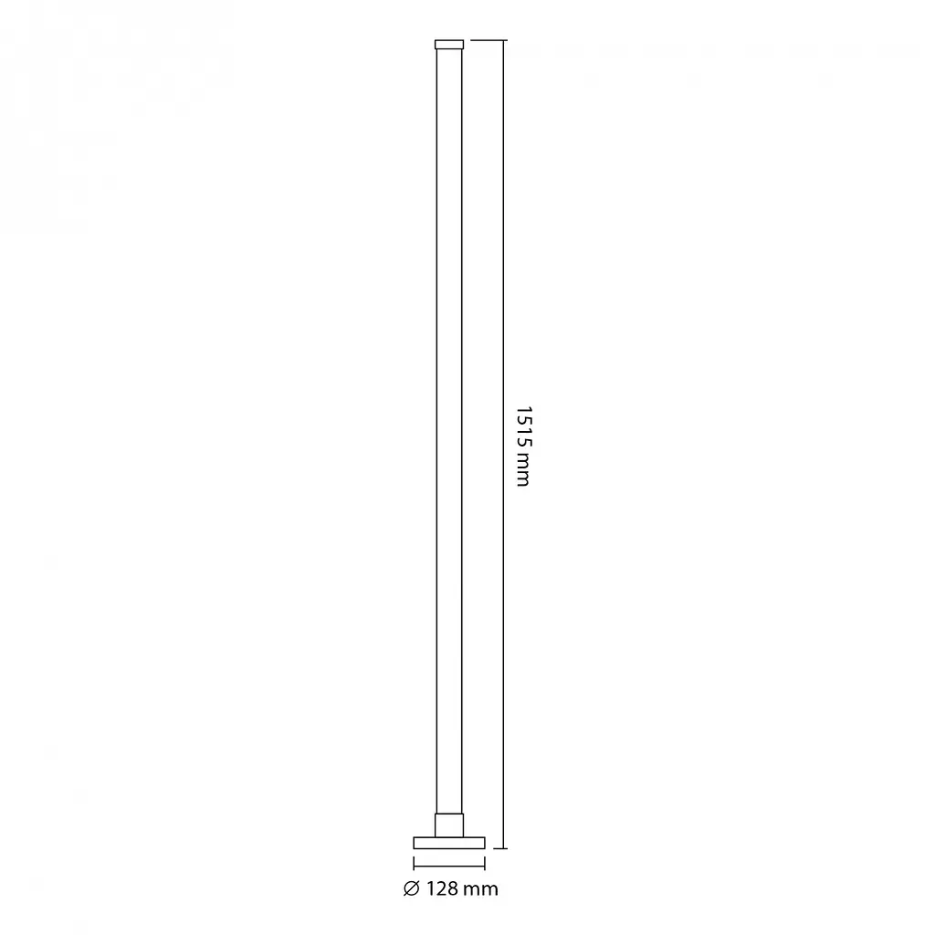 Лампа напольная Videx LED TF20 RGB 10W (VL-TF20-RGB) - фото 2