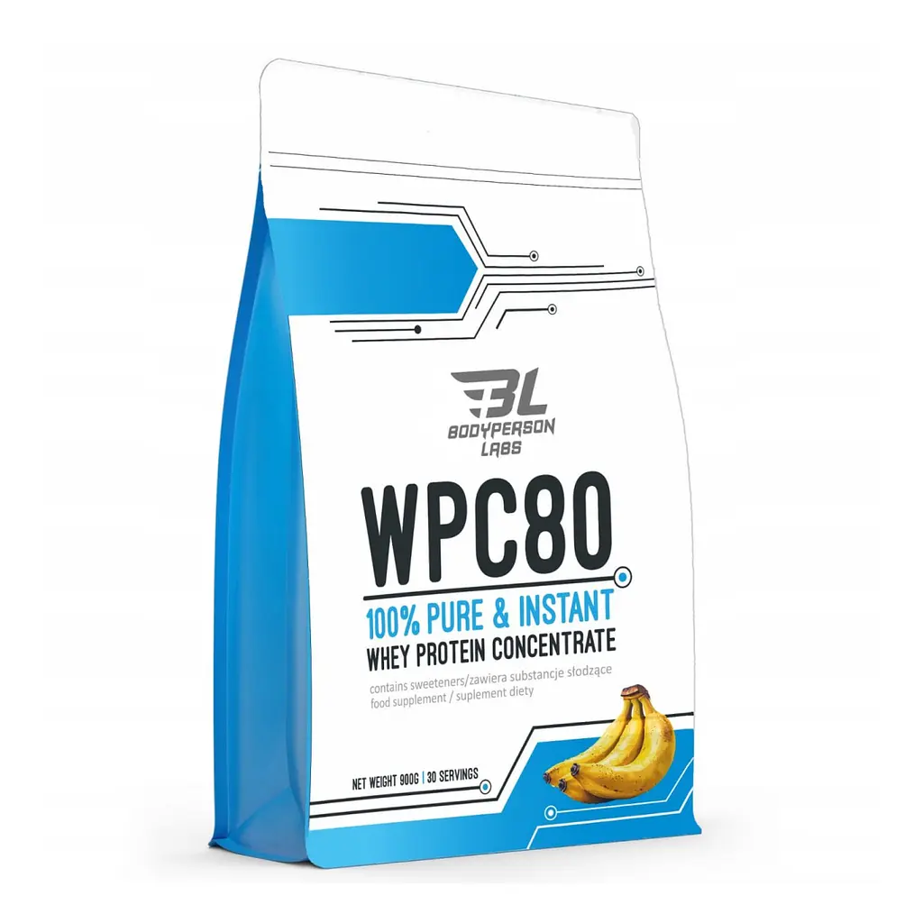 Сироватковий протеїн WPC80 — 900 г Banana