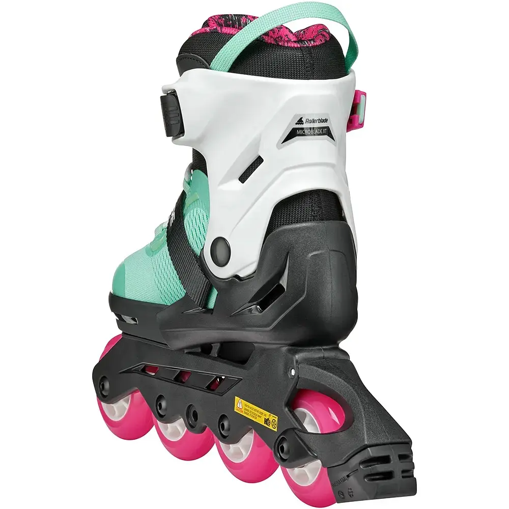 Ролики дитячі Rollerblade Microblade XT 36,5-40 Чорний-Блакитний - фото 4
