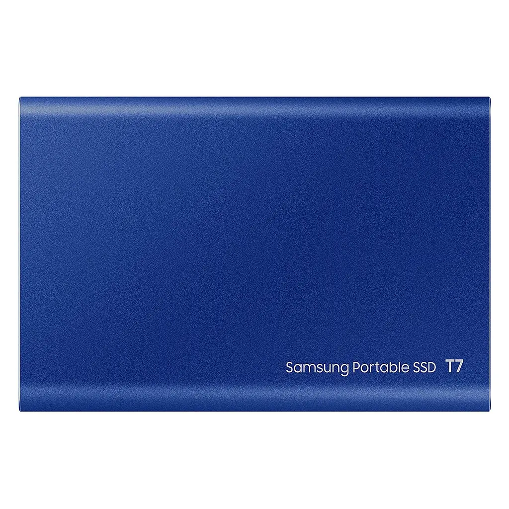 Внешний накопитель SSD Samsung T7 2TB Indigo Blue (MU-PC2T0H/WW) - фото 3