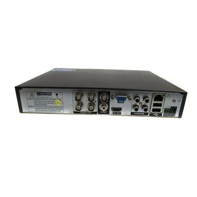 DVR реєстратор BNC/V-OUT 4 канальний UKC CAD 1204 AHD 4 cam чорний - фото 4