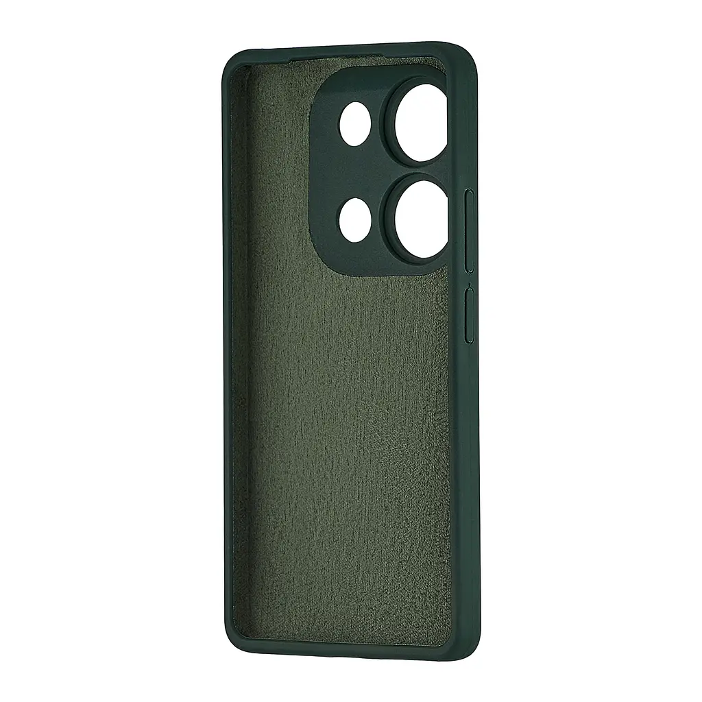 Чохол Silicone Case Xiaomi Redmi Note 13 Pro 4G/Poco M6 Pro 4G Dark Green - фото 2