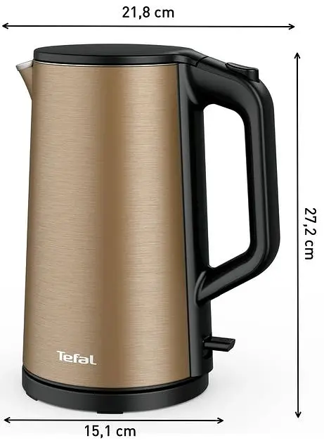 Электрочайник Tefal Double Layer SS 1.5 л с двойными стенками медный kuh0015397 - фото 8