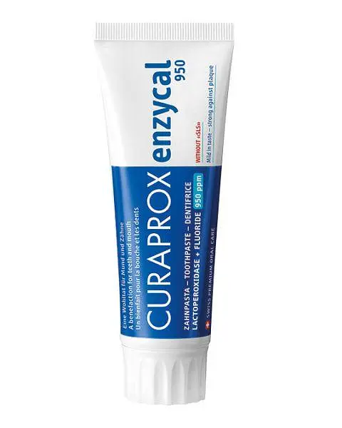 Зубна паста Curaprox Enzycal 950 з фтором, 75 мл