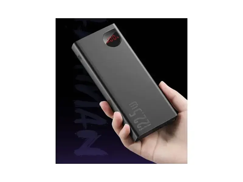 Зовнішній акумулятор (Power Bank) BASEUS Adaman Metal 20000 mAh 22,5 W Black (PPADM205) - фото 5