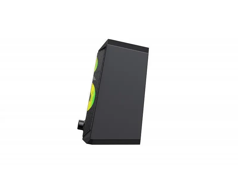 Комп'ютерні колонки Vinga SP-200 LED USB Black - фото 3