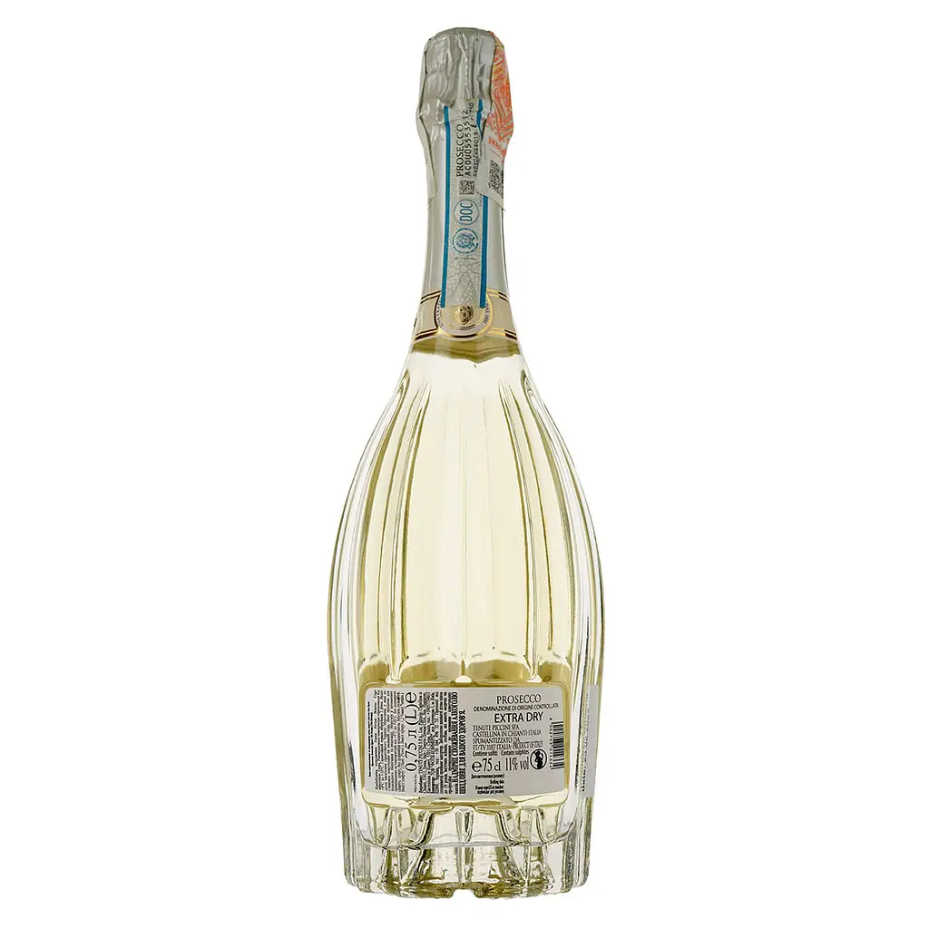 Вино ігристе Piccini Prosecco Venetian Dress Extra Dry, 0,75 л - фото 2