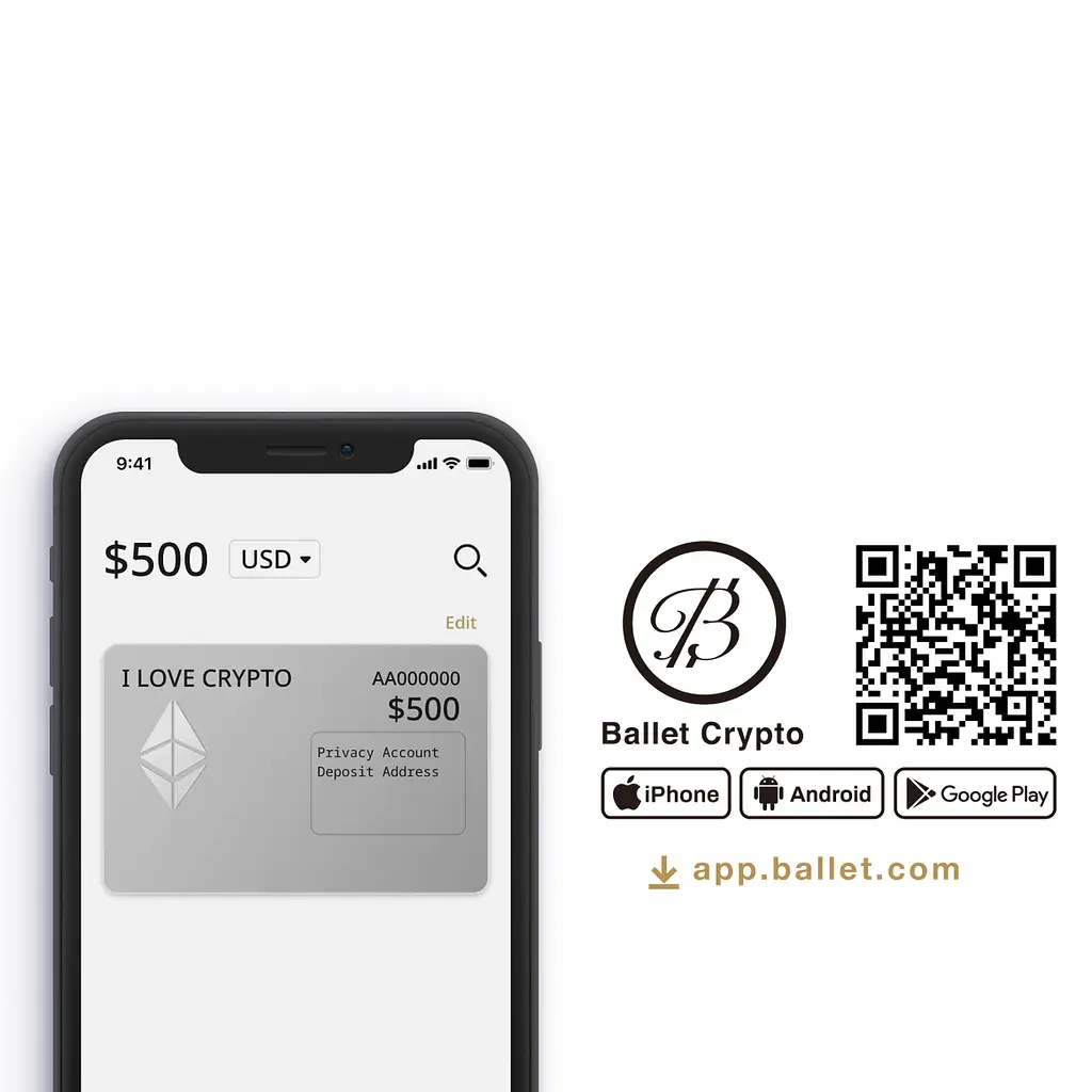 Криптогаманець Ballet REAL Series Ethereum - найпростіше мультивалютне холодне сховище з підтримкою NFT (B07YL2DRN4) - фото 6