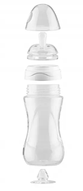 Бутылочка для кормления Nuvita Mimic Cool, антиколиковая, 250 мл, черный (NV6032BLACK) - фото 2
