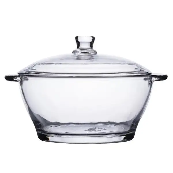 Каструля скляна жароміцна Yiwu Lirmartur HP-YH-15 1 л