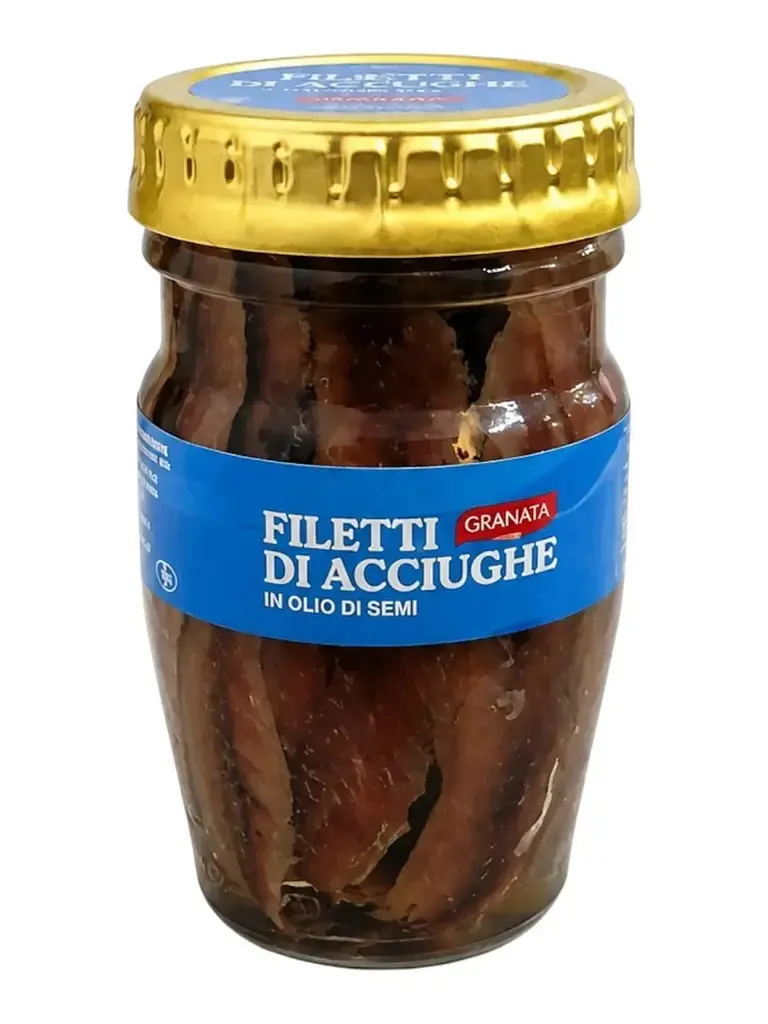 Анчоуси Granata Filetti di Accuiughe в олії 80 г