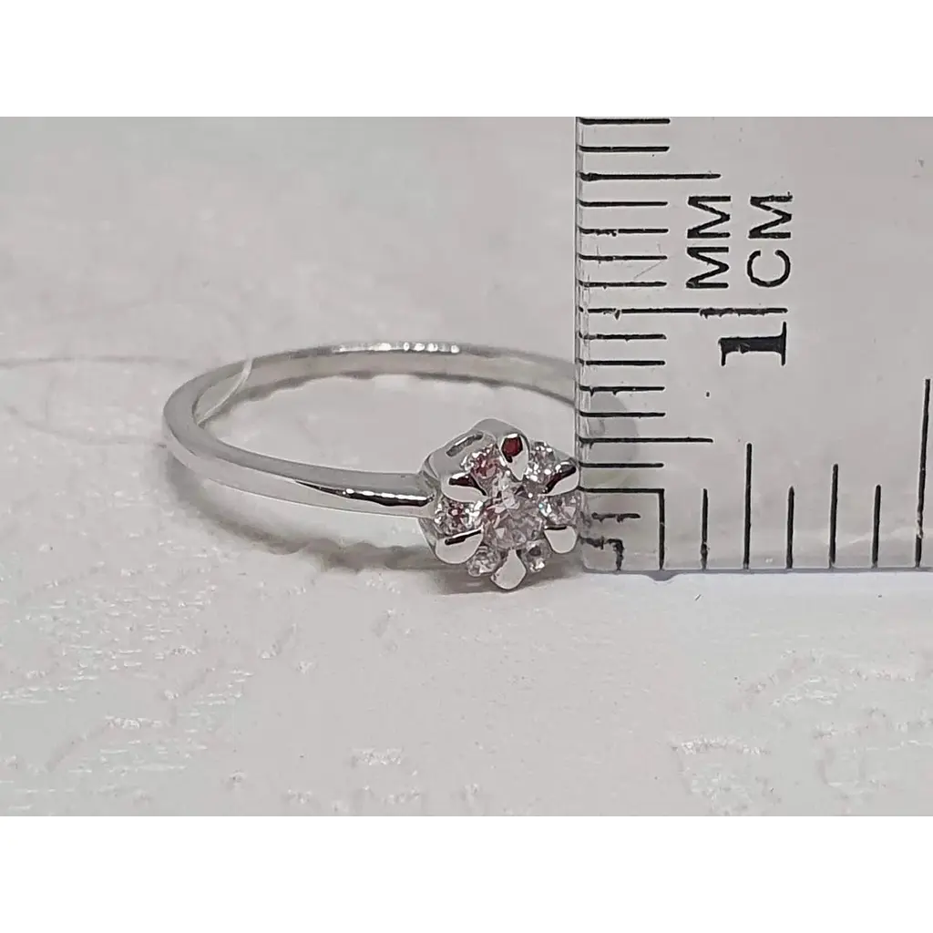 Срібне кільце Qvaliz з фіанітами. 90100596 16,5 - фото 5