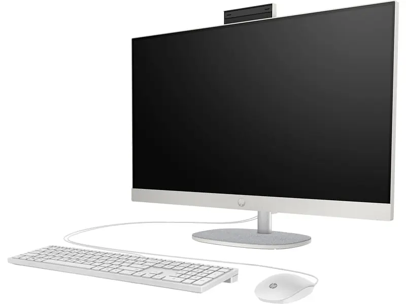 HP Комп'ютер персональний моноблок All-in-One 27" FHD IPS AG, Intel i5-1335U, 16GB, F512GB, UMA, WiFi, кл+м, DOS, білий - фото 3