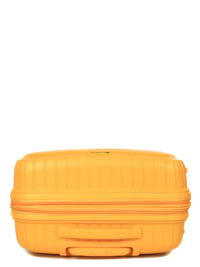 Валіза середня M поліпропілен з розширенням Snowball 20103 67,5×47,5×26,5см 71+12л Жовтий - фото 9