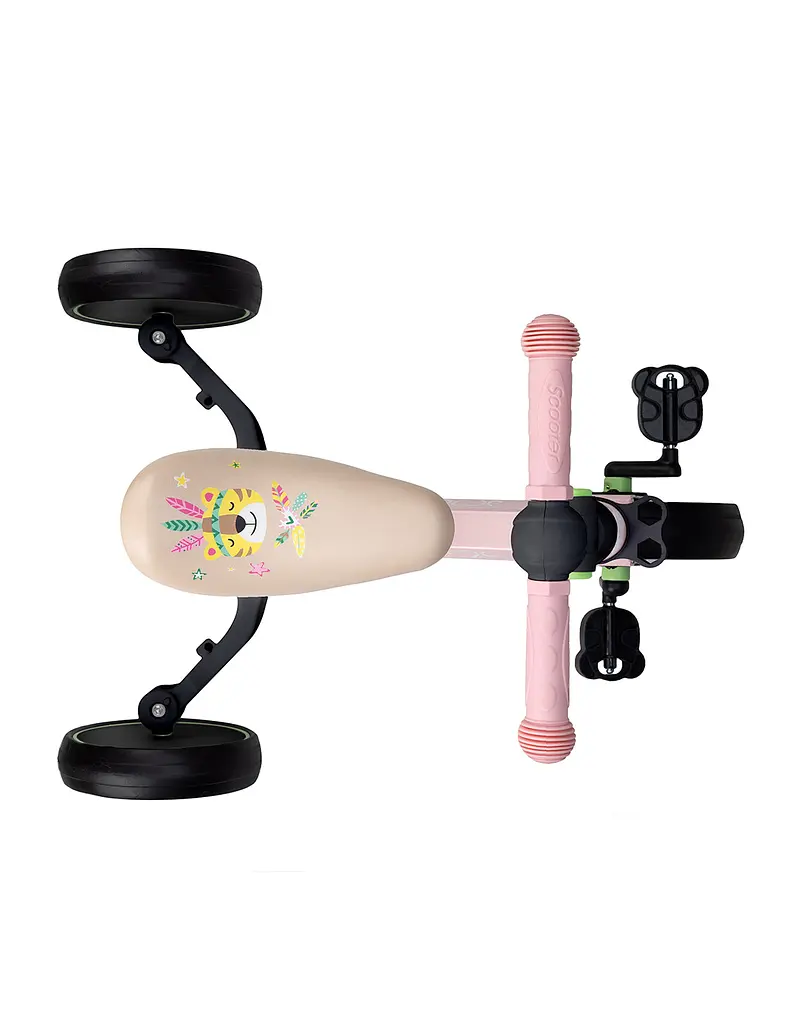 Дитячий біговел-велосипед MoMi LORIS 4 в 1, рожевий (ROBI00039) - фото 2