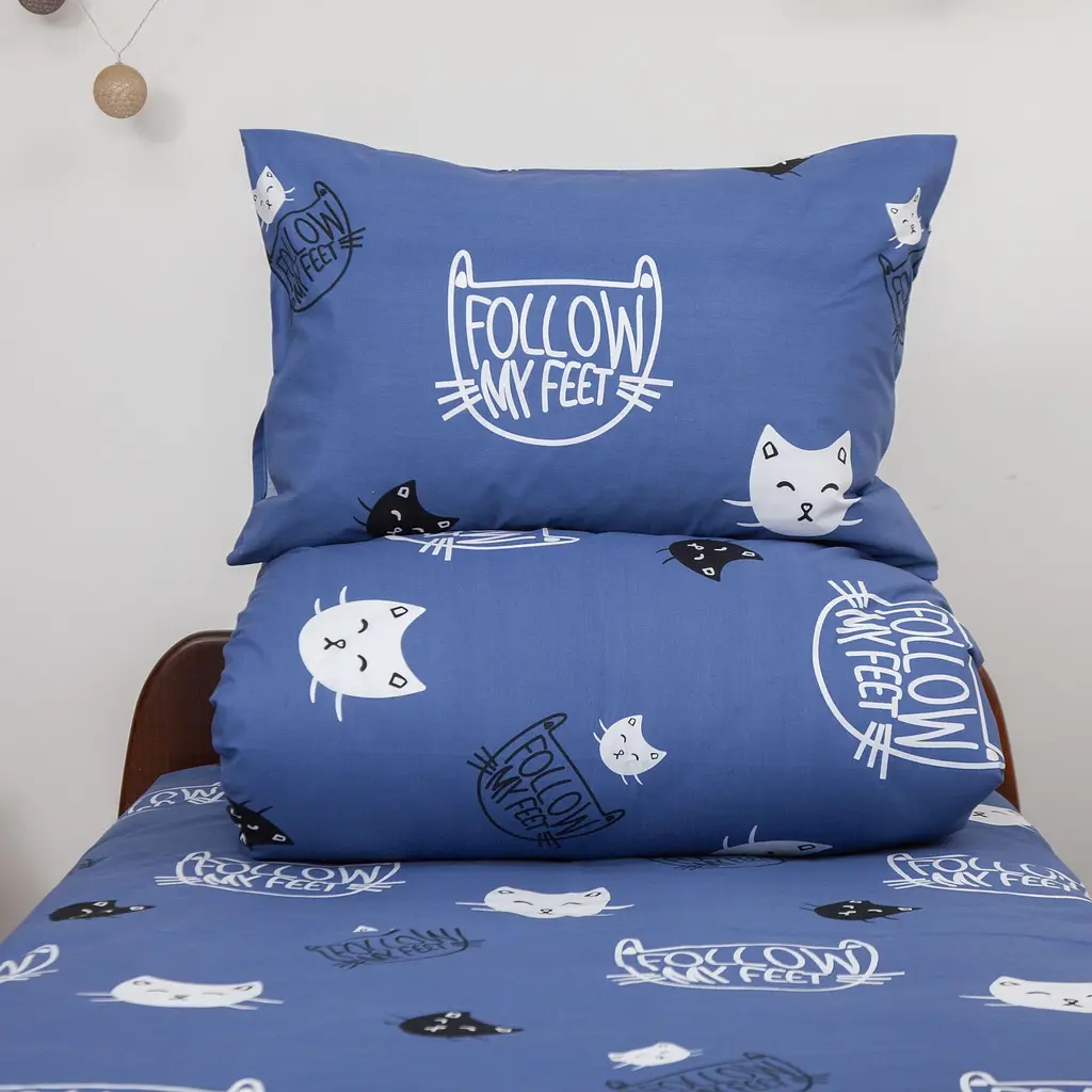 Комплект постільної білизни ТЕП Soft dreams Кошенятка підлітковий синій (2-04191_29914) - фото 3